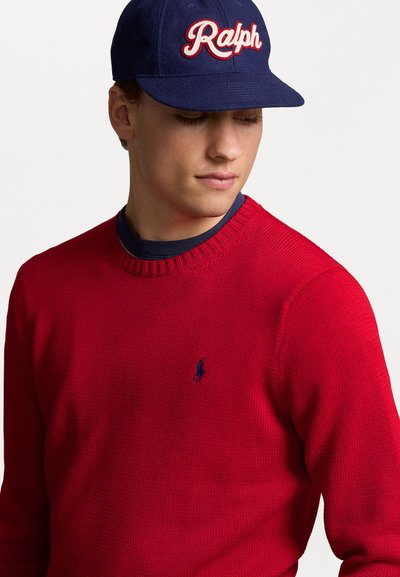 Polo Ralph Lauren COTTON CREWNECK SWEATER - Džemperis - red