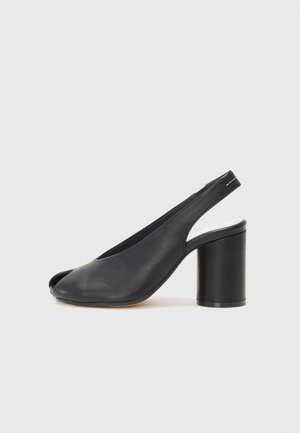 MM6 Maison Margiela Kõrge kontsaga sandaalid - black