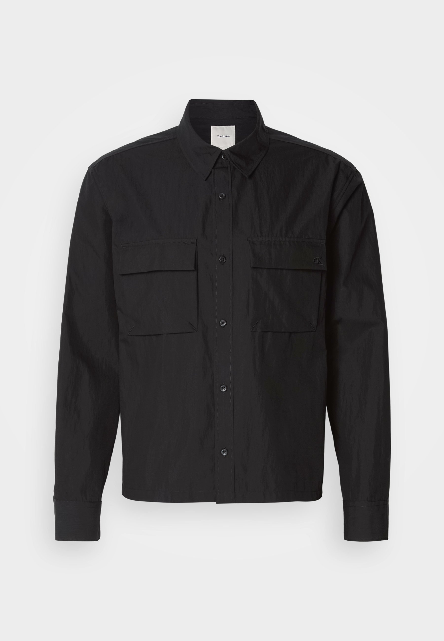 Calvin Klein RELAXED FIT - Košile - black