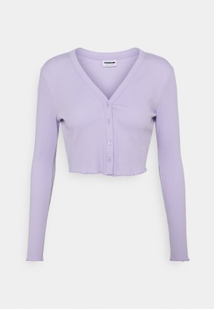 NMDRAKEY CROPPED CARDIGAN - Cardigan - pastel lilac