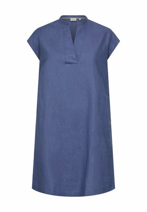 camel active, KLEID MIT SEITLICHEN TASCHEN - Day dress - ocean blue