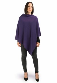 Dalle Piane Cashmere PONCHO - Poncho - viola