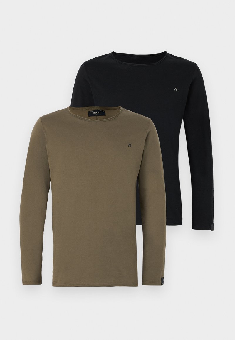 Replay Longsleeve kaki