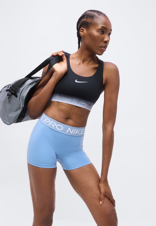 Nike Pro Mid-Rise 7.5cm (approx.) Biker Shorts 'Work Blue White' (Women's) — foto 4