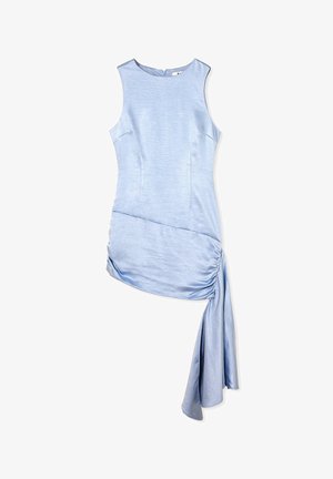 NA-KD, TRAIL DETAIL MINI - Koktailové šaty/večierkové šaty - light blue