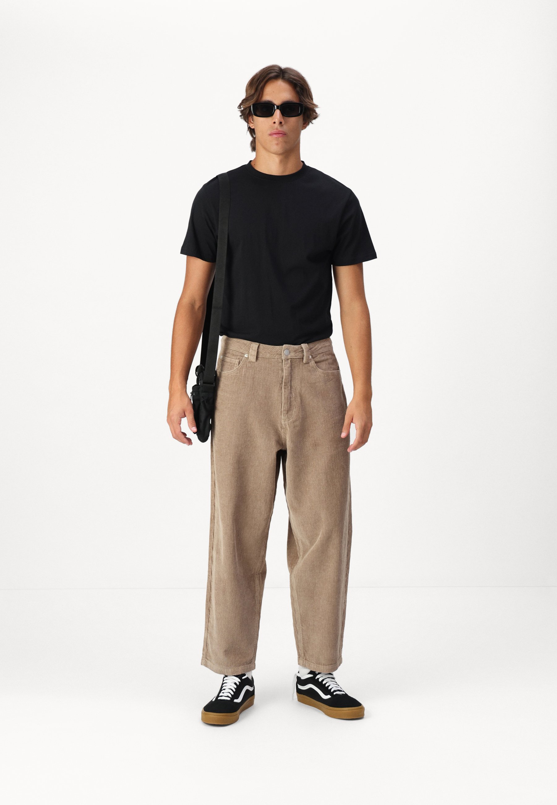 Santa Cruz BIG PANTS UNISEX - Trousers - biscuit cord/beige