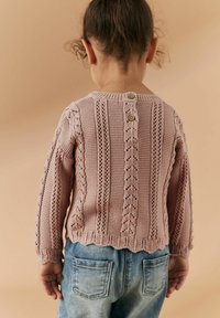 Next CABLE STITCH - REGULAR FIT - Džemperis - pink