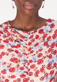 Malina DANIELLE DRAPED DRESS - Trikoomekko - mini rose
