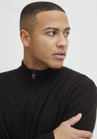 Solid SDDenley - Sudadera con cremallera - true black