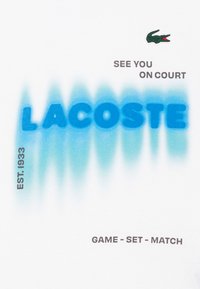 Lacoste DANIIL MEDVEDEV UNISEX biały