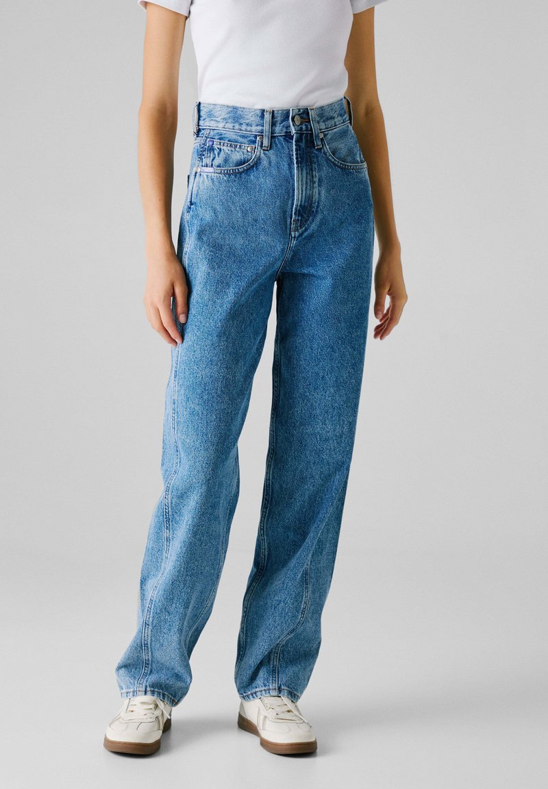 Red Bull Racing x Pepe Jeans Wide leg blauw denim/bluedenim