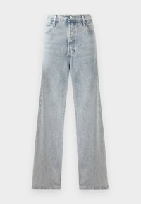 Wide leg - light-blue denim