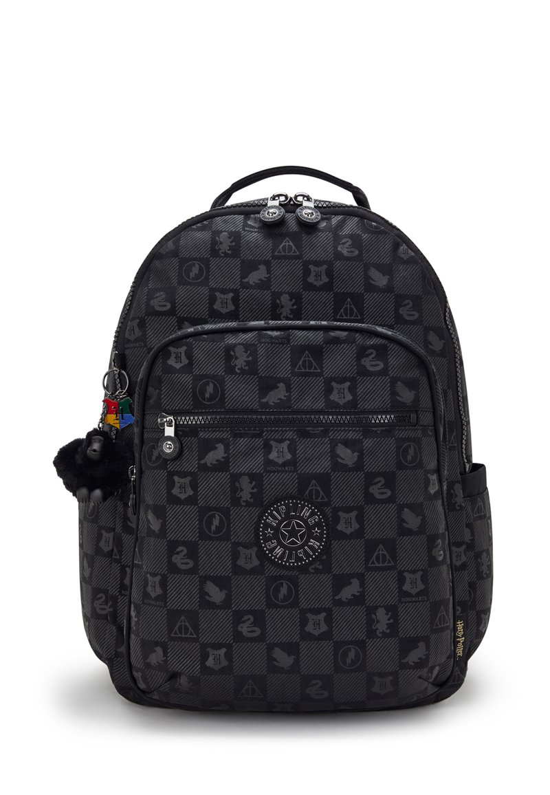Kipling Rucksack - magical black/black - Zalando.ie
