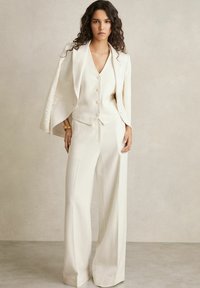 Reiss DEVON DOUBLE-BREASTED - Sacou - white