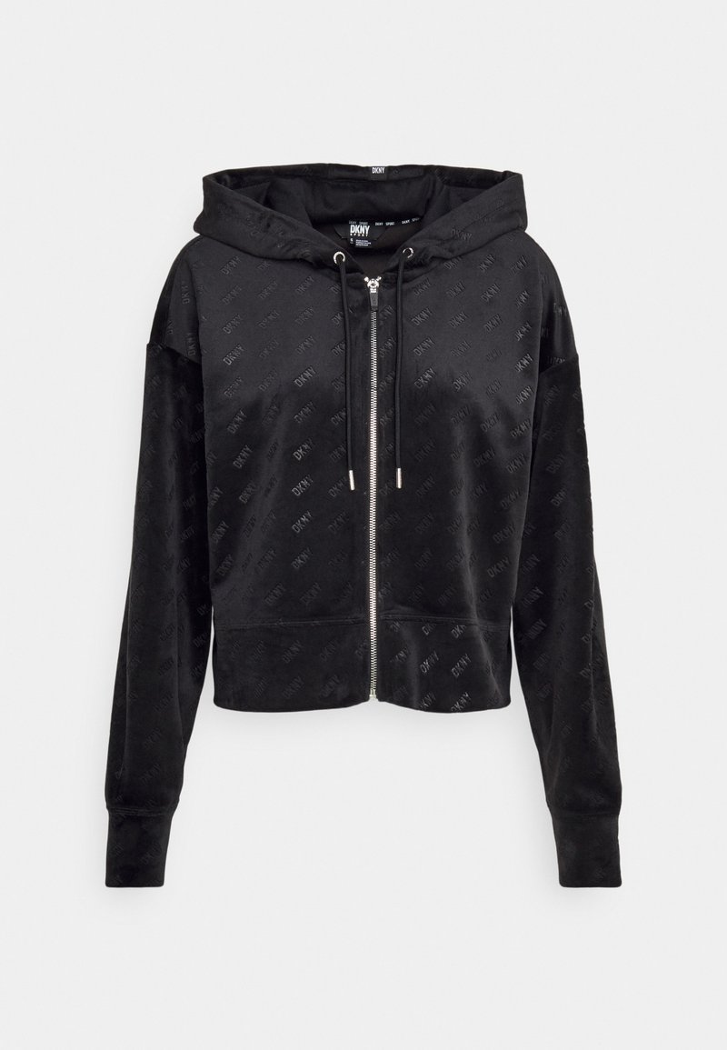 dkny zip hoodie women's