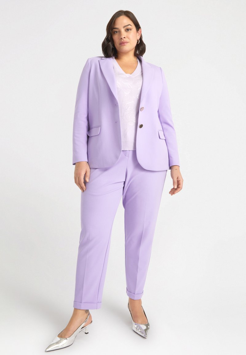 Fiorella Rubino BOTTONI GIOIELLO Blazer viola/purple Zalando