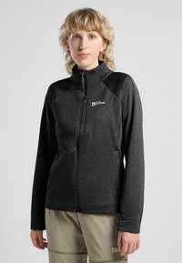 Jack Wolfskin TAIGA FZ W - Fleecejacke - black
