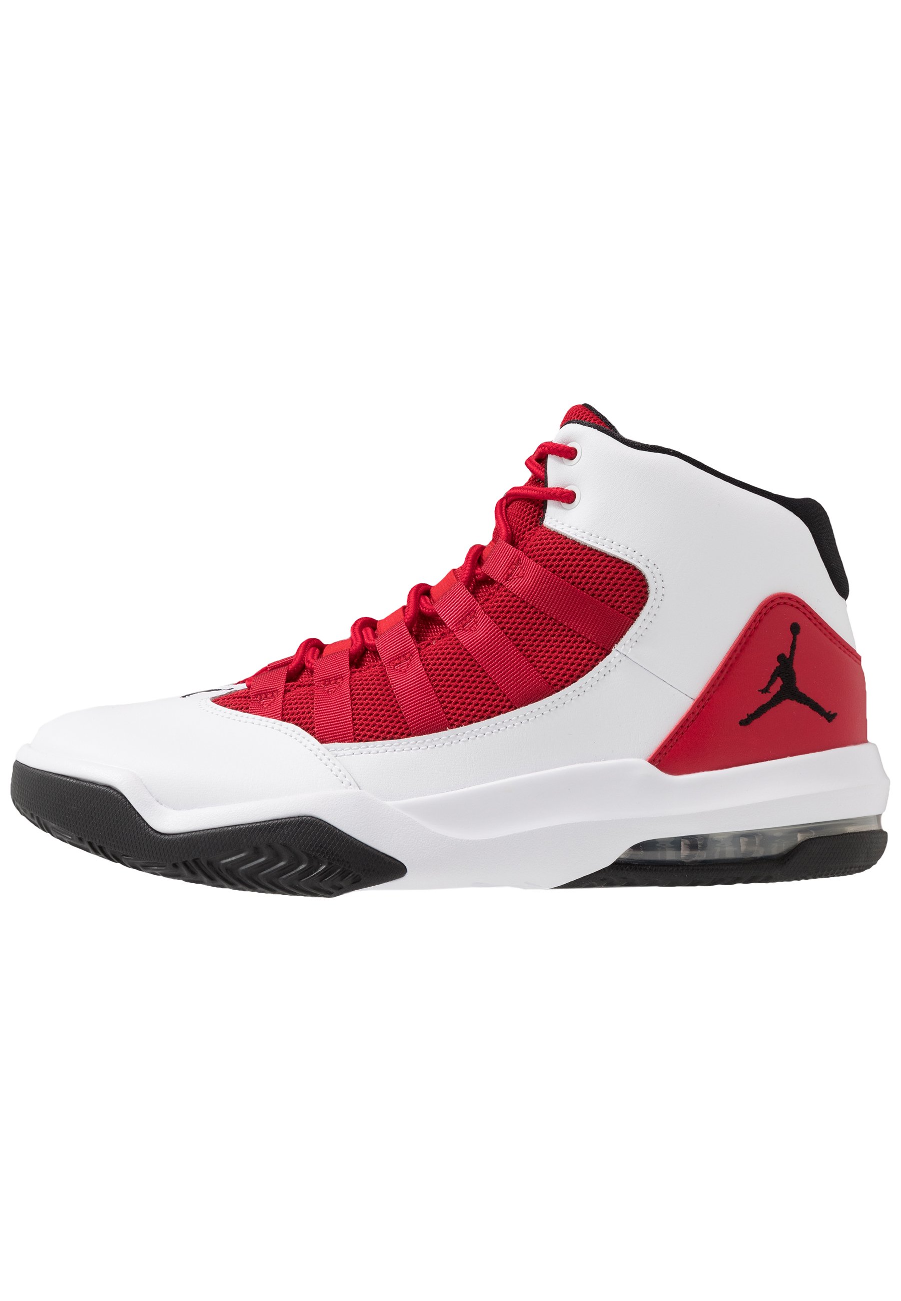MAX AURA Höga sneakers whiteblackgym red MAX AURA Höga sneakers whiteblackgym red