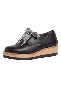Tamaris Pure Relax Šněrovací boty - black