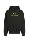 ANTED - Felpa con cappuccio - black   preloved lime