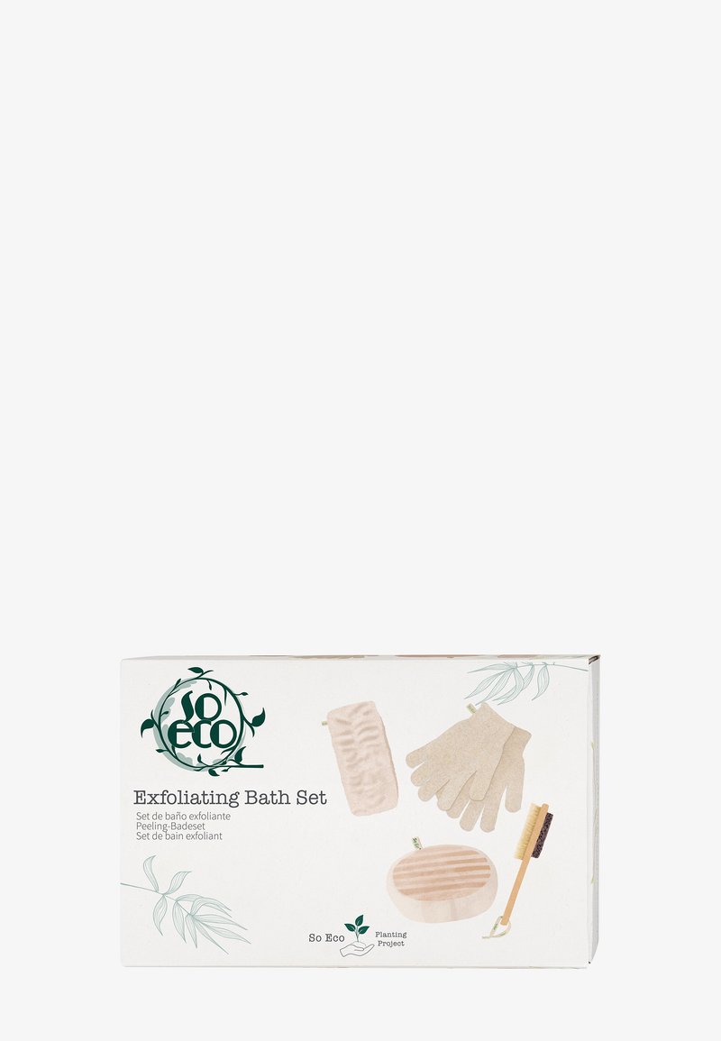 So Eco - SO ECO EXFOLIATING BATH SET - Set de soins du visage - white, Agrandir