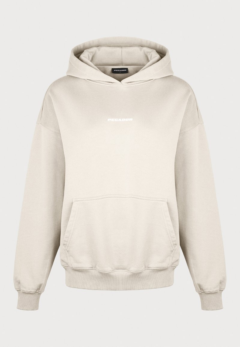 Pegador CLARITA - Mikina s kapucňou - washed coast sand