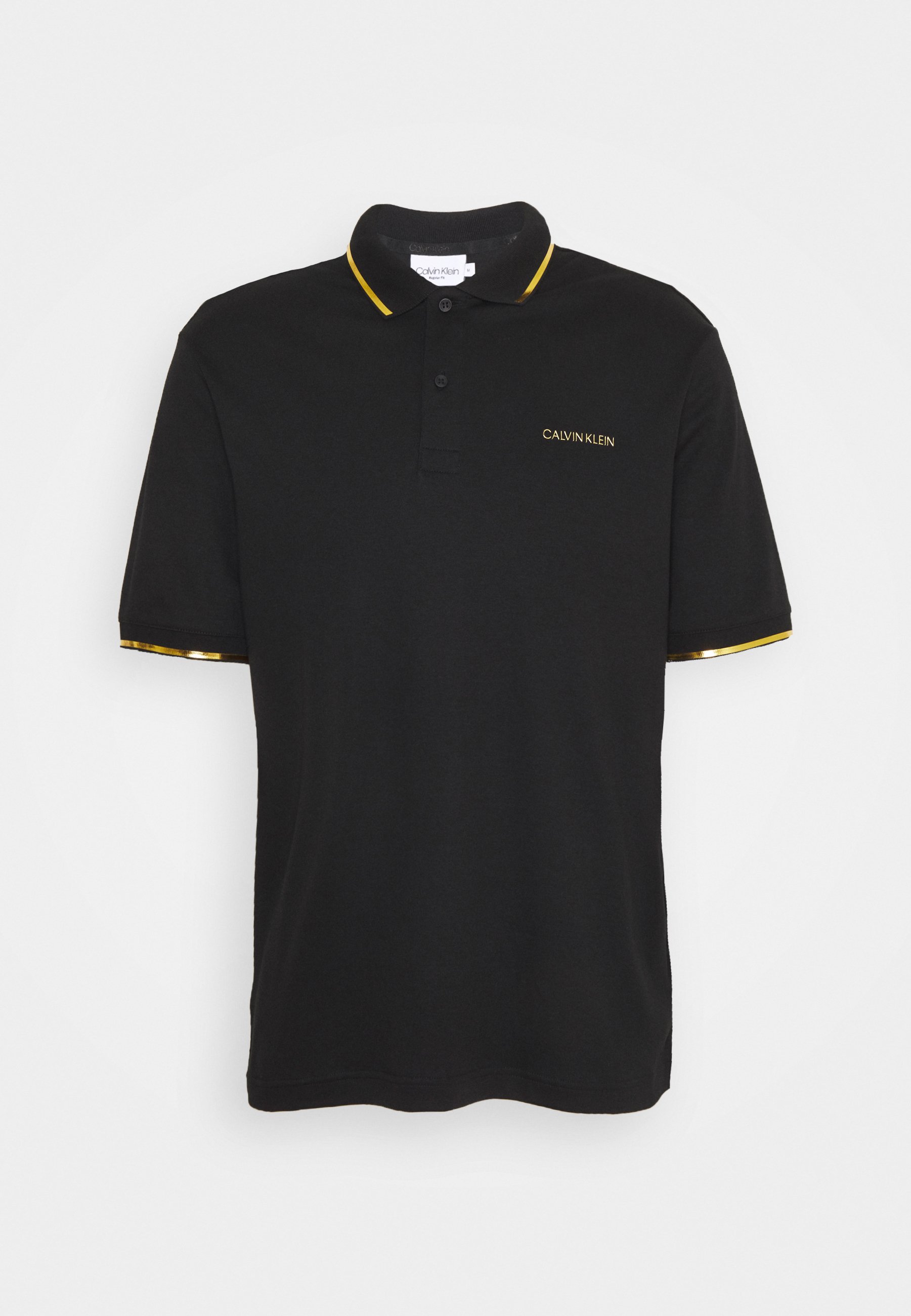 Calvin Klein LOGO - Polo shirt - black - Zalando.ie