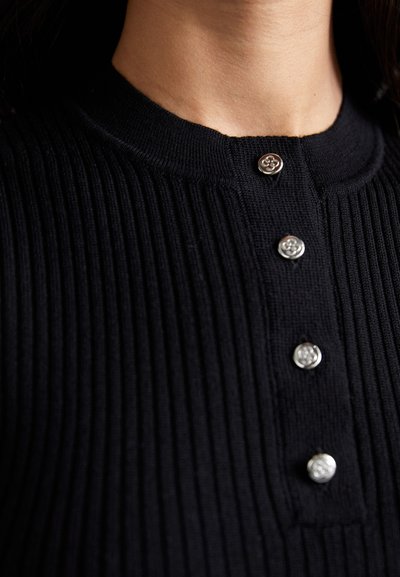 Filippa K BUTTONED - Pullover - black