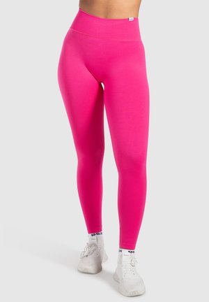 Smilodox MYRAH SEAMLESS SCRUNCH V-SHAPE - Leggings - pink