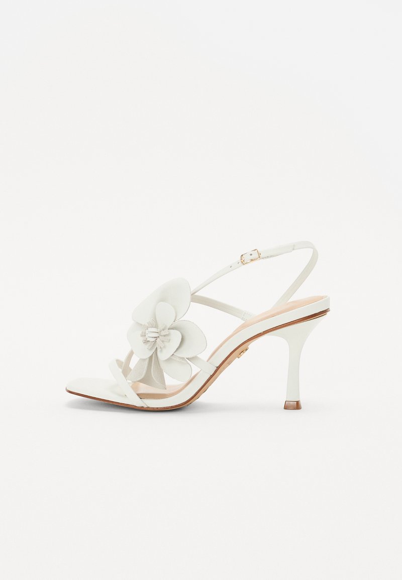ALDO - SANDFLOWER PILLOW WALK - High heeled sandals - white/bone, Enlarge