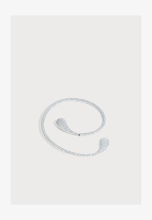 HUGO KREIT, PISTIL MEGA HOOPS DUST - Enkele oorbel - silver-coloured