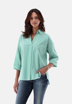 Camicetta - green white