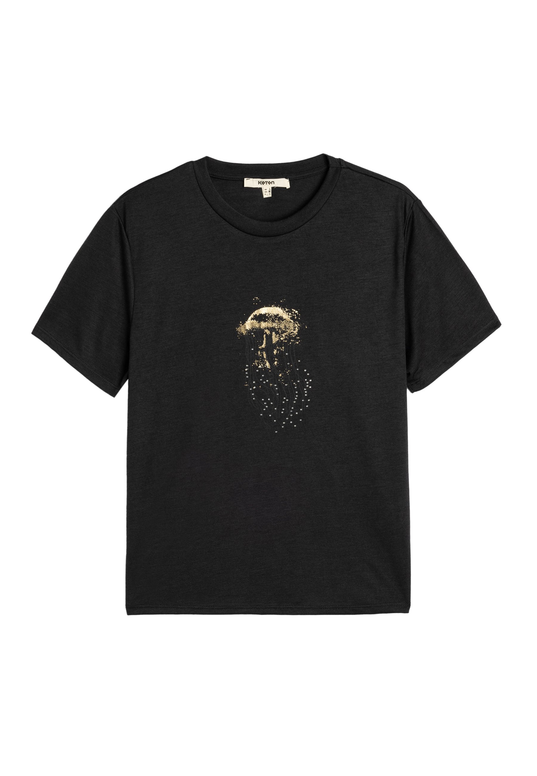 T-shirt lunga a maniche corte - ROSSO - 10.00