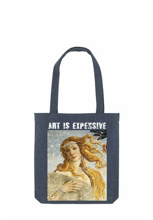 EXPENSIVE VENUS PRINT - Shopping bag - blue