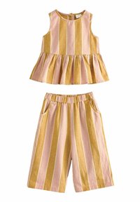 Next STRIPE   - REGULAR FIT - Püksid - pink yellow