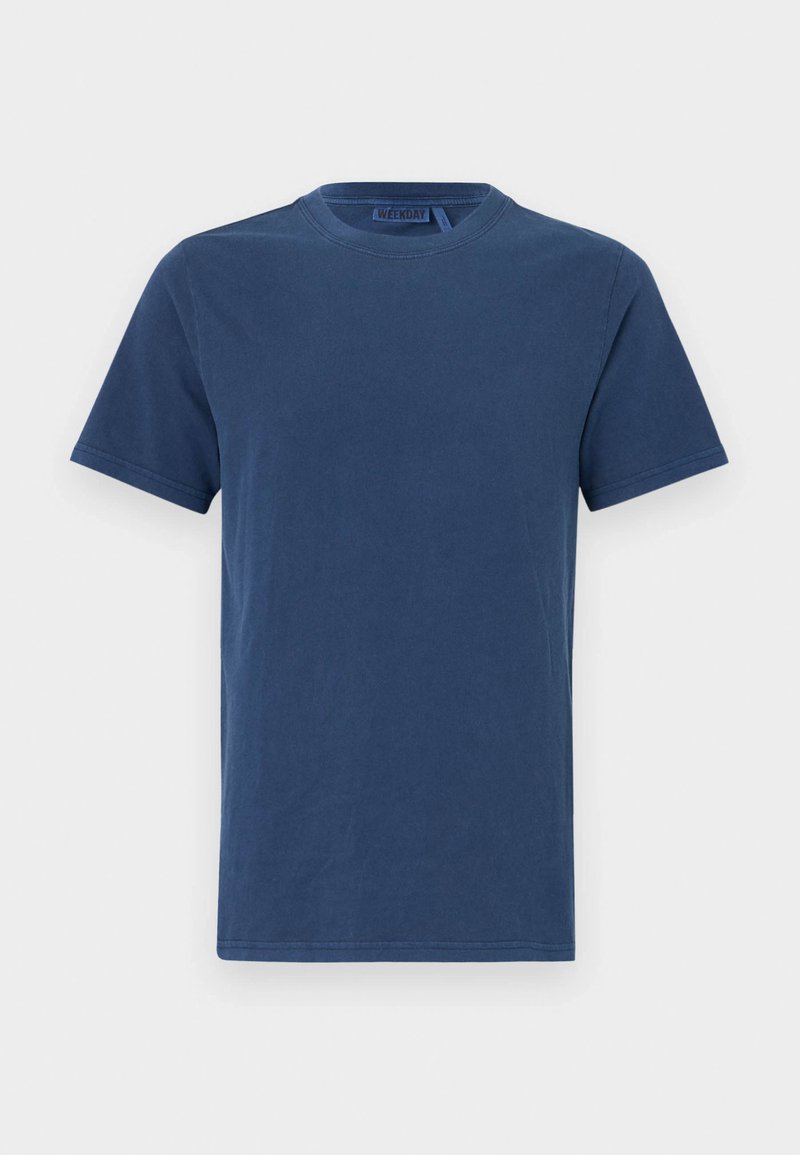 Weekday T-shirt basic donkerblauw