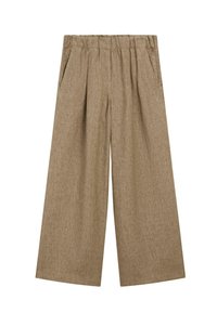 FLOWING - Pantalon classique - brown