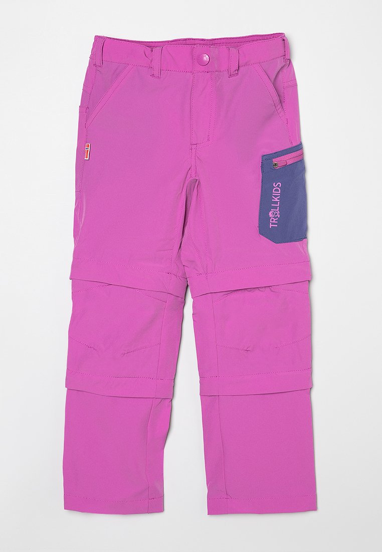 Trollkids Outdoorbroeken donkerroze