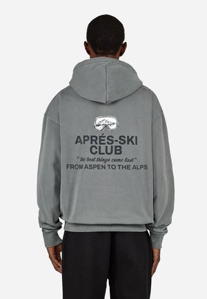 RAGUSA OVERSIZED - Džemperis ar kapuci - vintage grey