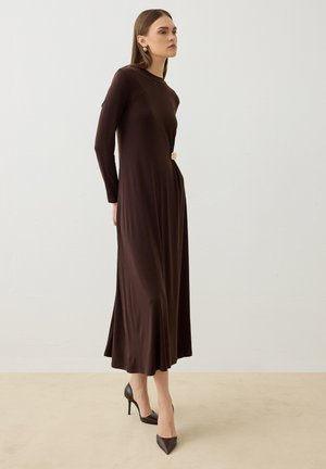Modanisa, MODANISA MODEST DRESS REFKA - Jersey dress - bitter chocolate