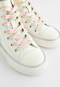 Next STANDARD FIT F - Sneaker high - white rainbow unicorn