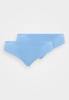 WOMEN INVISIBLE 2 PACK - Τάνγκα - light blue