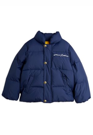 Mini Rodini SOCIETY CITY PUFFER JACKET UNISEX - Χειμωνιάτικο μπουφάν - blue