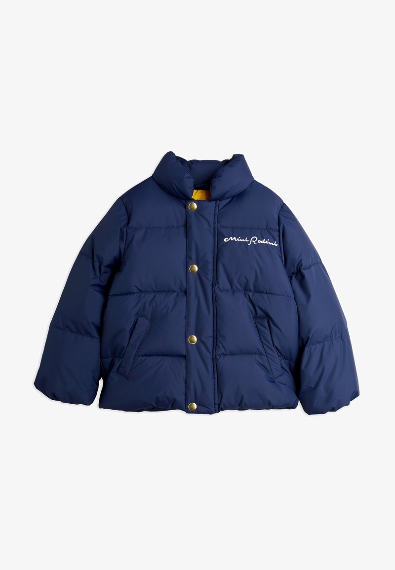 Mini Rodini SOCIETY CITY PUFFER JACKET UNISEX - Chaqueta de invierno - blue