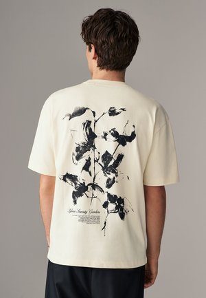 Next Printtipaita - ecru floral