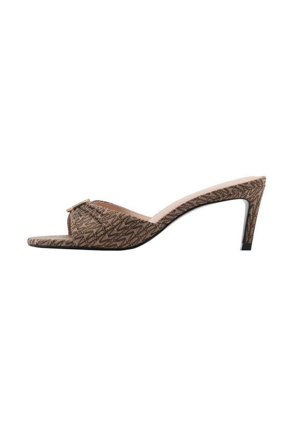 PIECE - Heeled mules - marrone