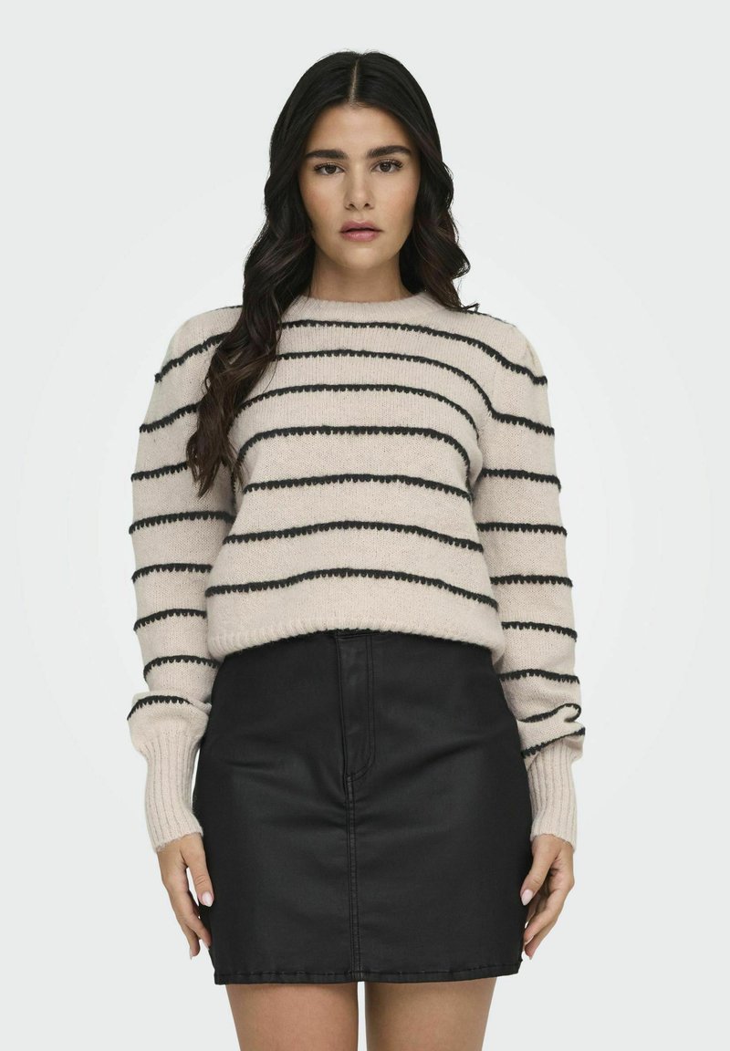 JDY Knitted JDYSIGRID Knitted - Maglione - cement
