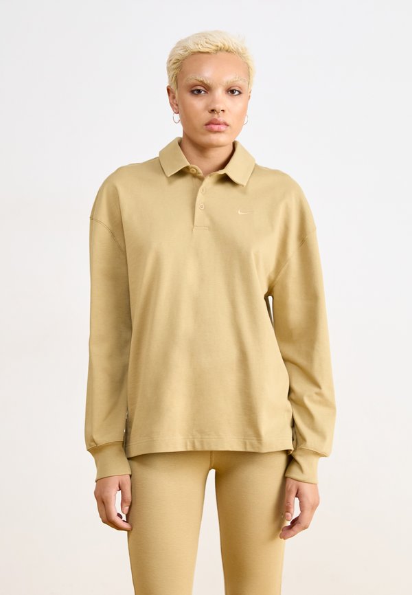 Long sleeved top - parachute beige