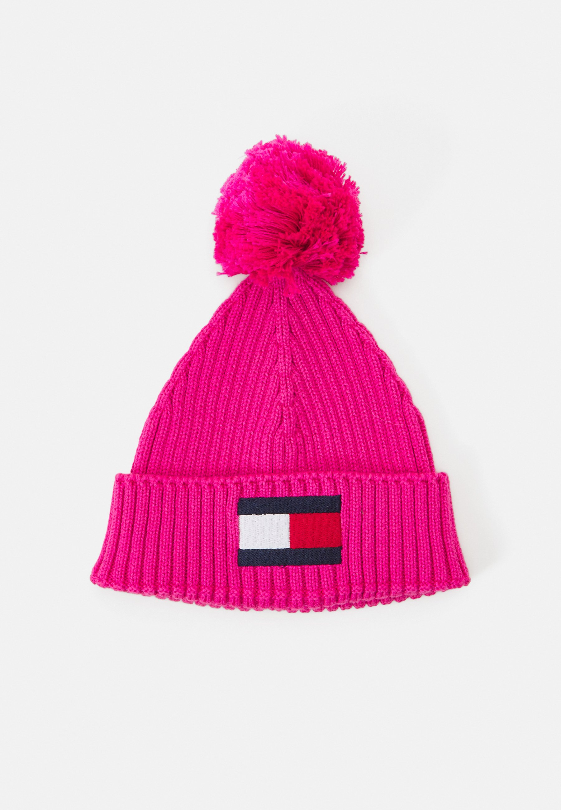 tommy hilfiger pom beanie