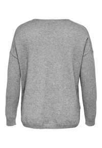 ONLY Carmakoma CARMARGARETA LS PULLOVER KNT NOOS - Trui - medium grey melange